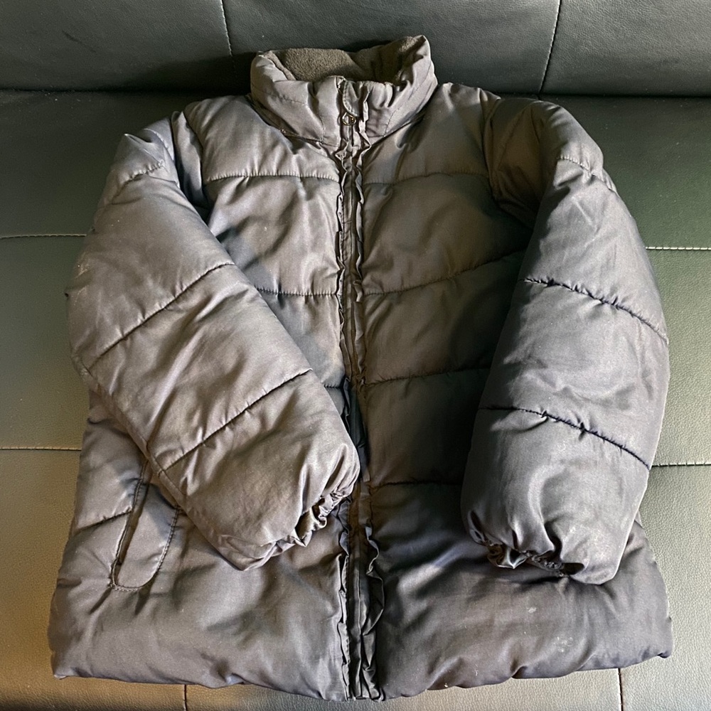 Girls Black H&M coat